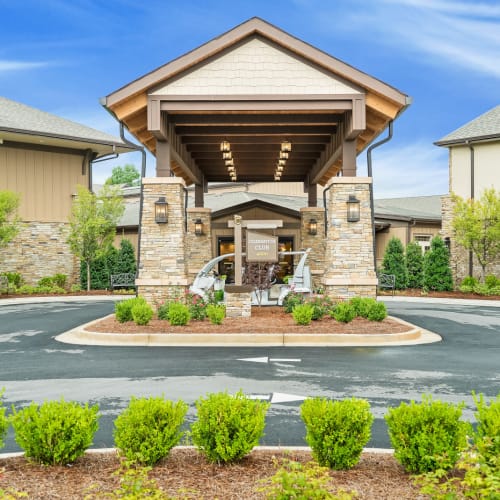 Outside rendering of building at Celebration Village Forsyth in Suwanee, Georgia