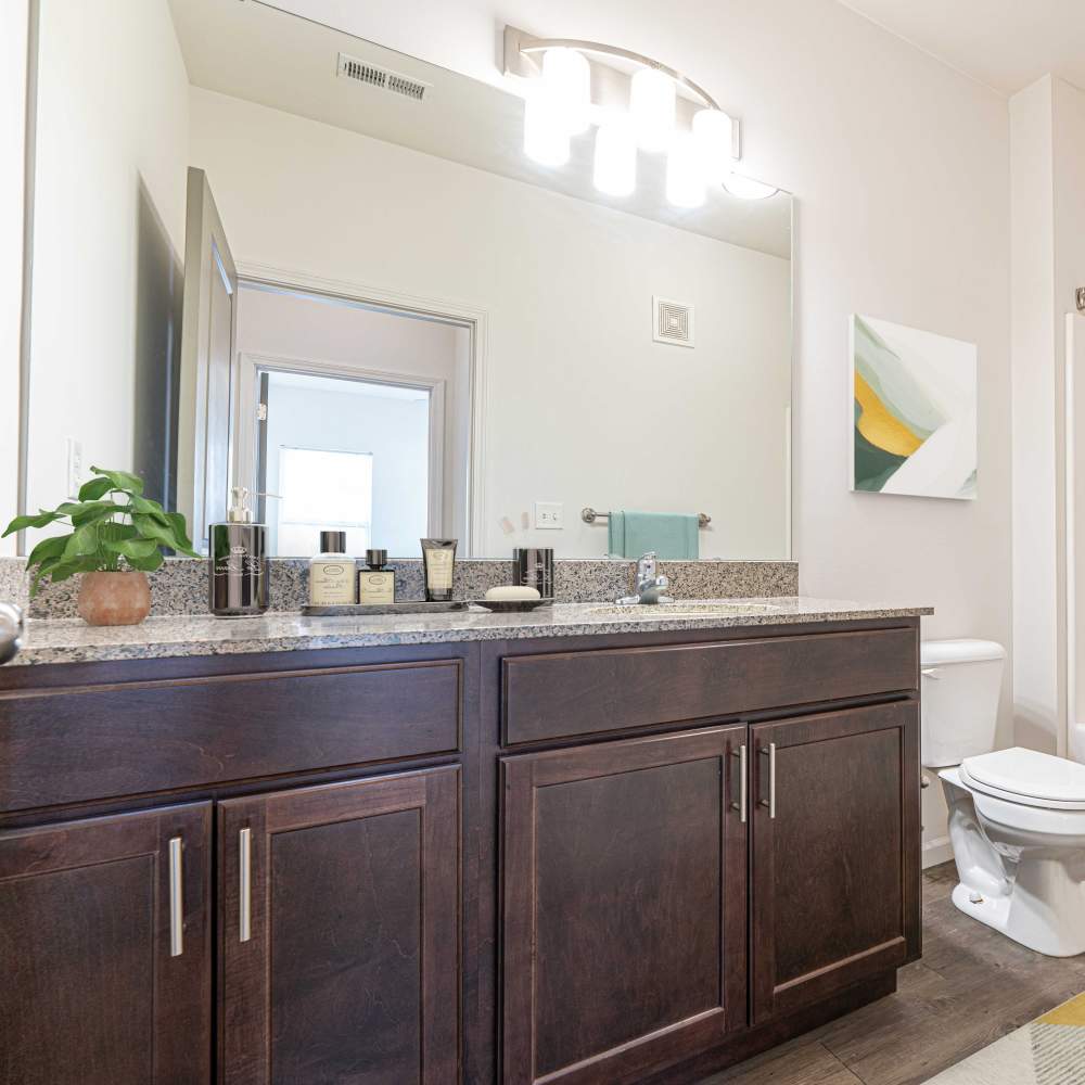 Bathroom at Celtic Crossing in St. Peters, Missouri