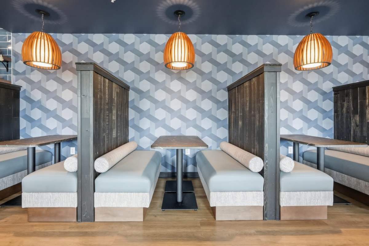 Co-Working Lounge at The Intersect in Madison, Wisconsin