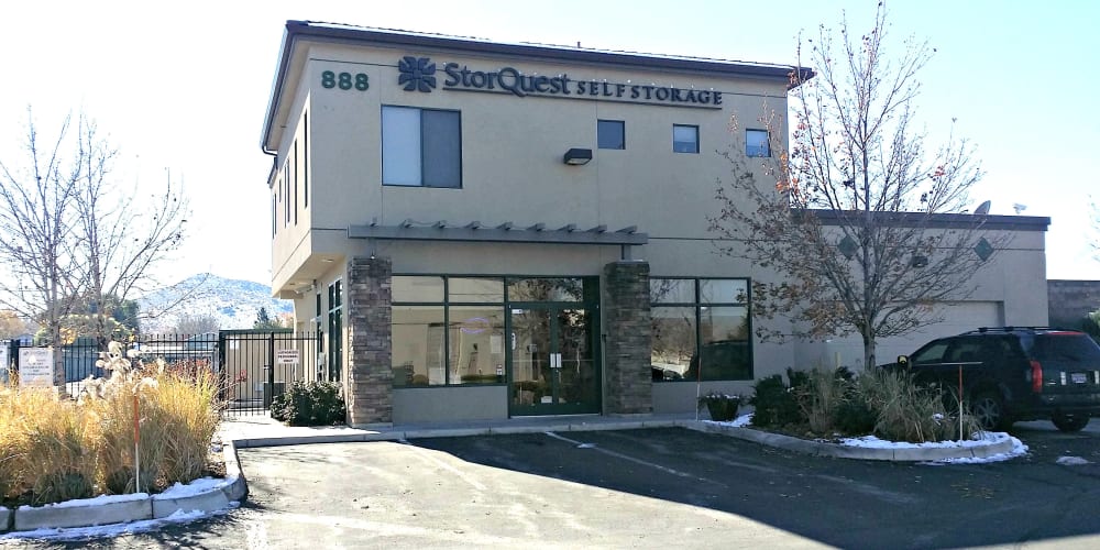 Exterior of StorQuest Self Storage in Reno, Nevada