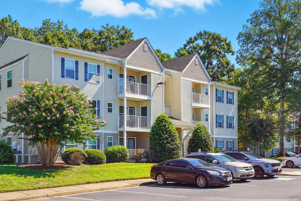 Exterior shot at Monmouth Woods in King George,Virginia