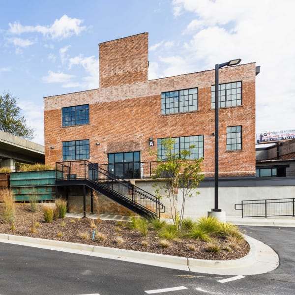 Brick building exterior at Braden Fellman Group in Atlanta, Georgia