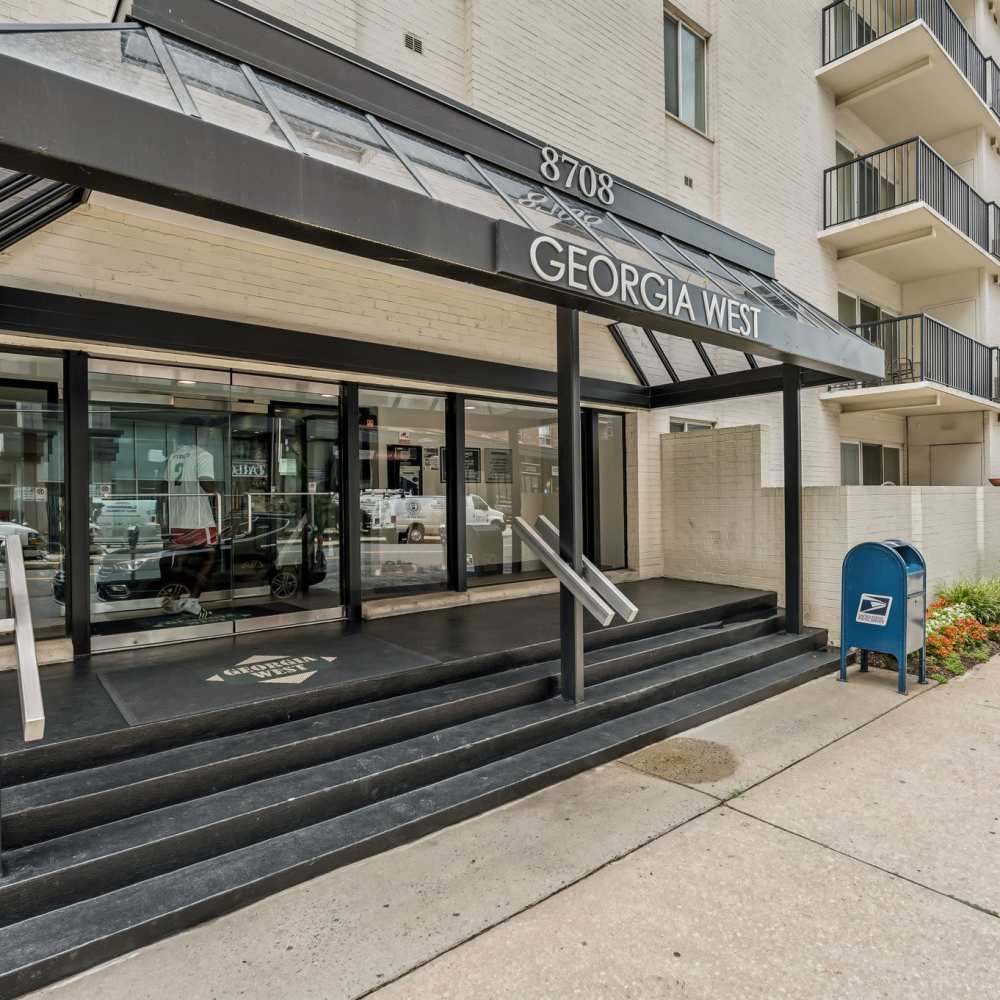 Entrance at Georgia West in Silver Spring, Maryland