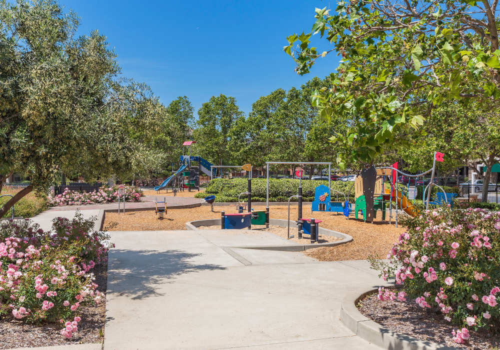 Play area at Park Hacienda Apartments in Pleasanton, California