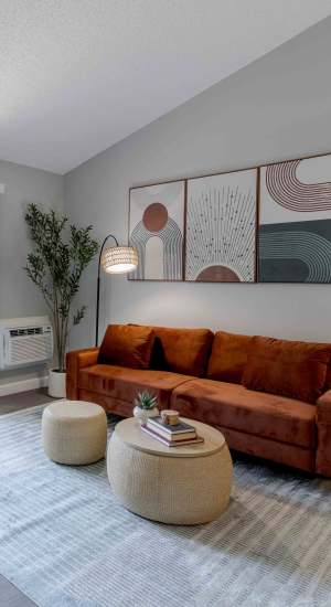 View floor plans at Creekside Park Apartments in Napa, California
