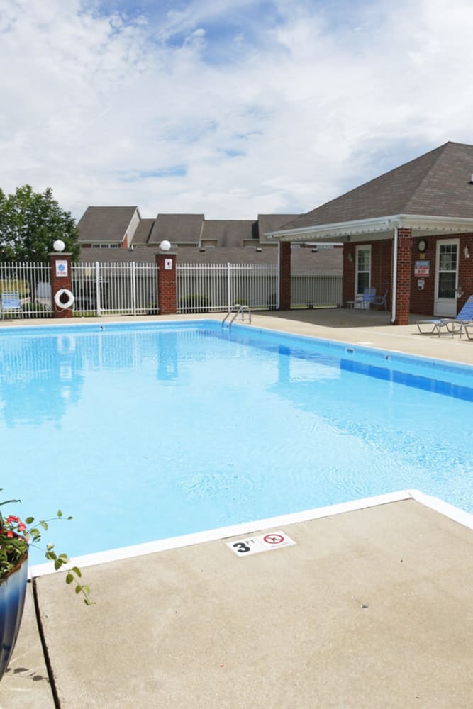 Resident swimming pool at Watersedge in Champaign, Illinois