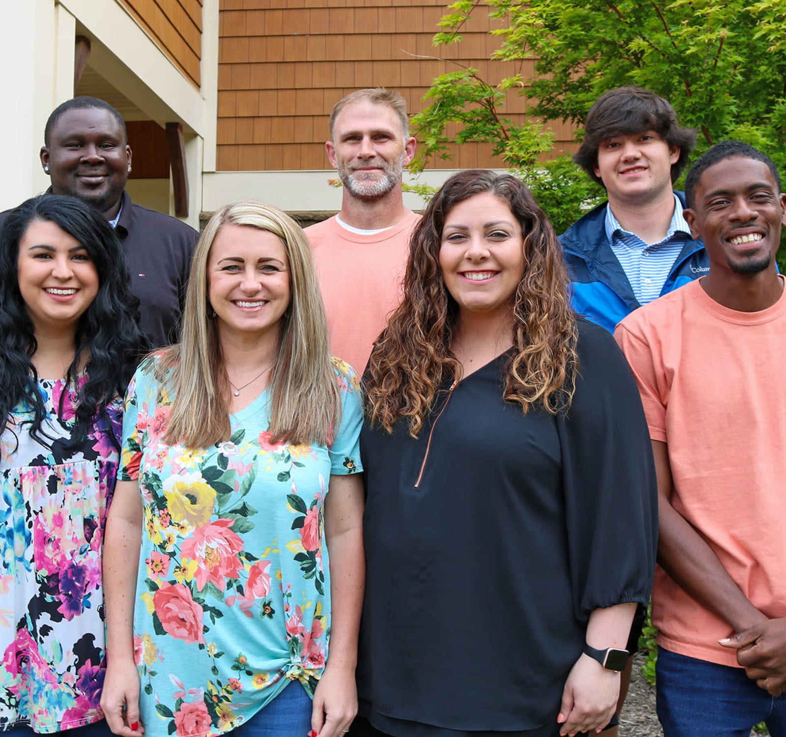 team photo at College Town Oxford in Oxford, Mississippi