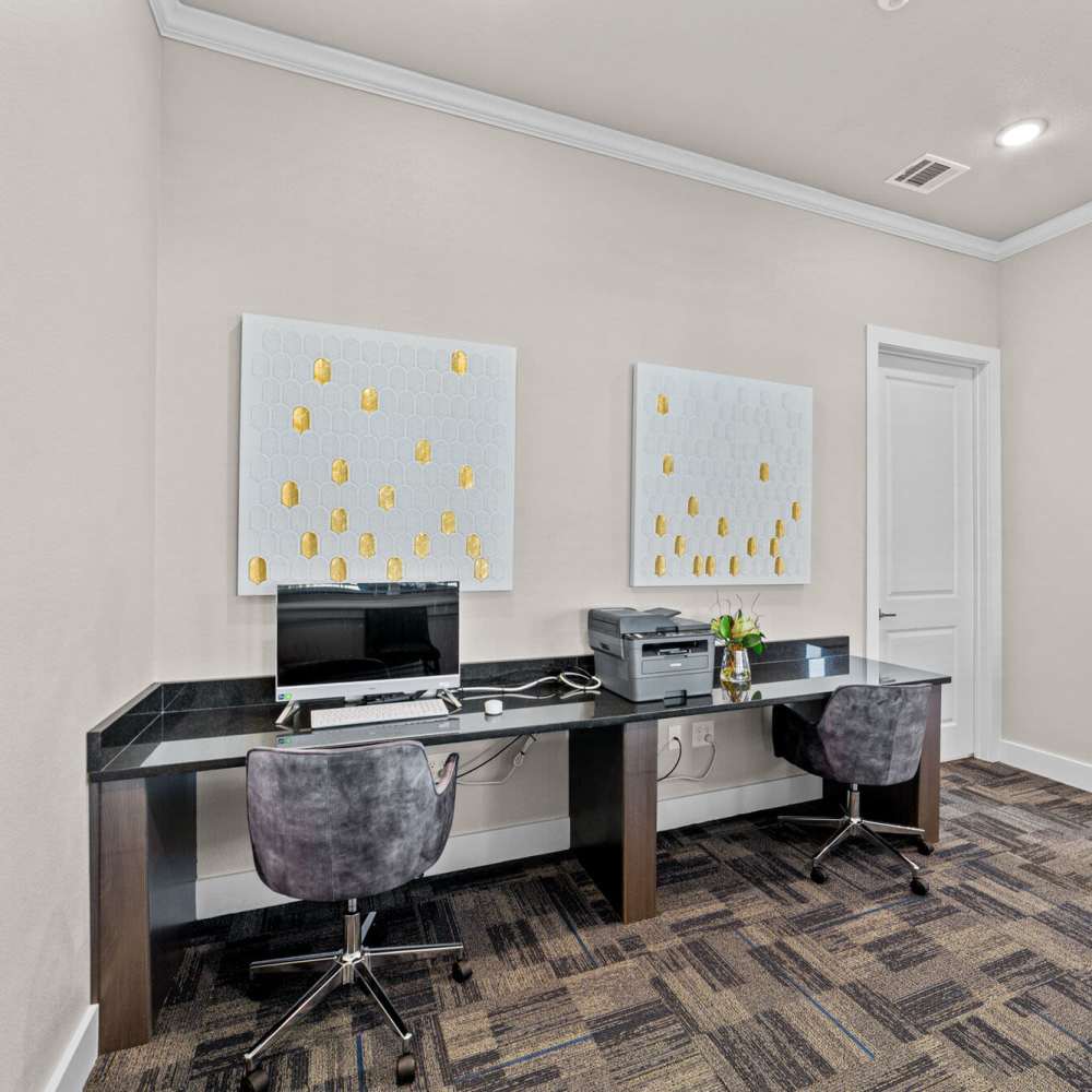 Business center at Brook Hollow in Wichita Falls, Texas