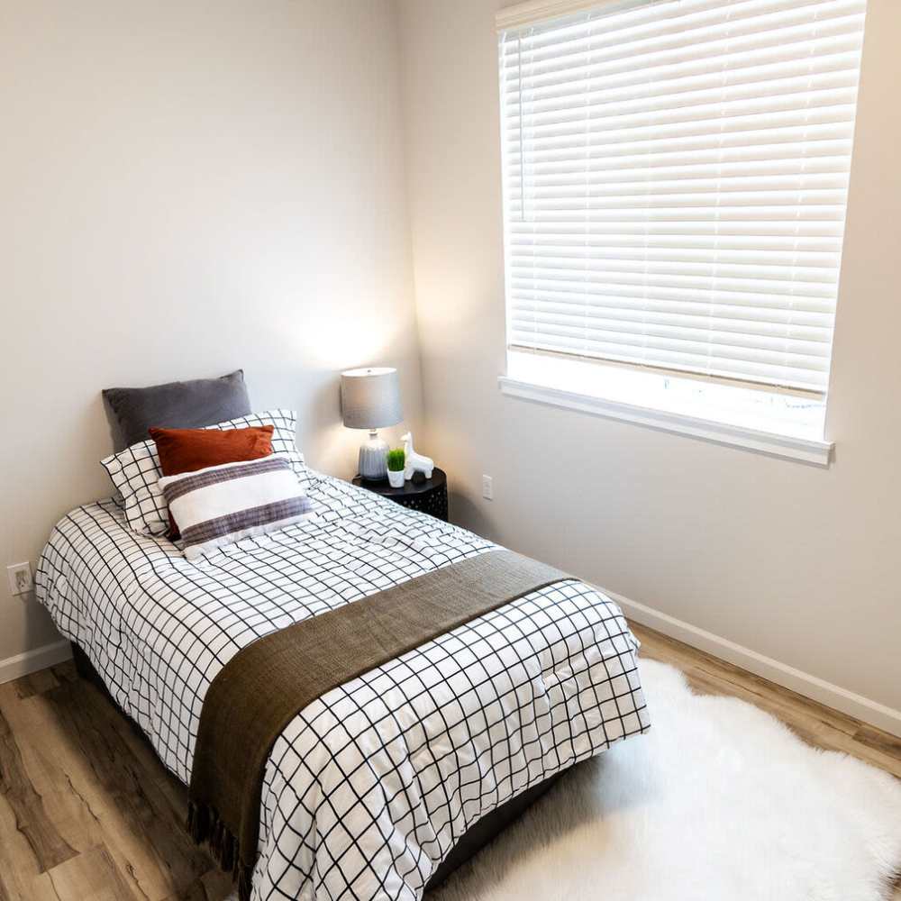 Bright bedroom at 4315 S. Alder in Tacoma, Washington