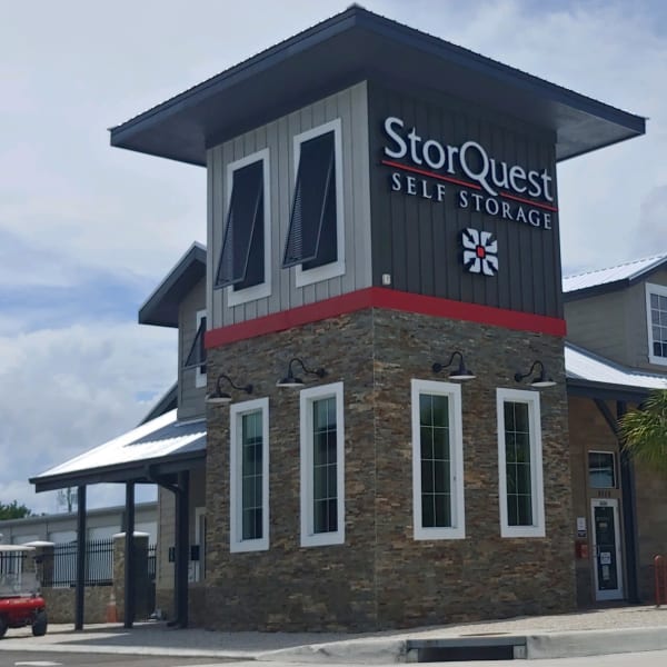 Exterior of StorQuest Self Storage in Venice, Florida