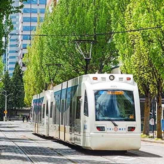 Public transportation near at DOCK 59 in Portland, Oregon