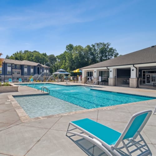 Swimming pool at Peachtree Creek on Ponce in Clarkston, Georgia