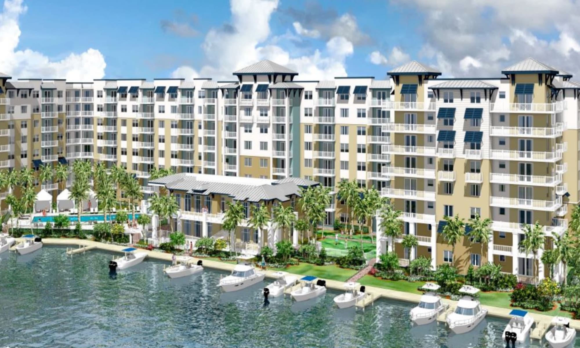 Aquamarina Oceanside marinas in Pompano Beach, Florida