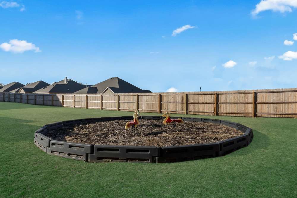 Community playground at River Ridge in Sand Springs, Oklahoma