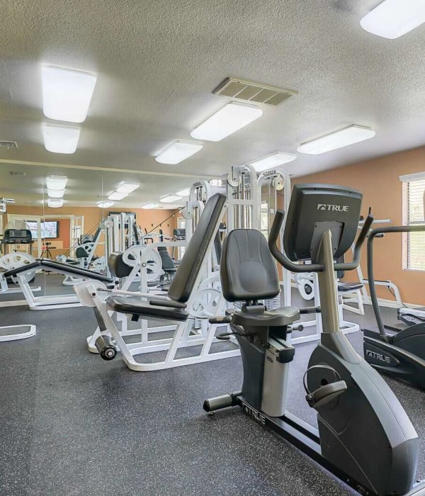 fitness at The Pointe Apartments in Fairfield, California