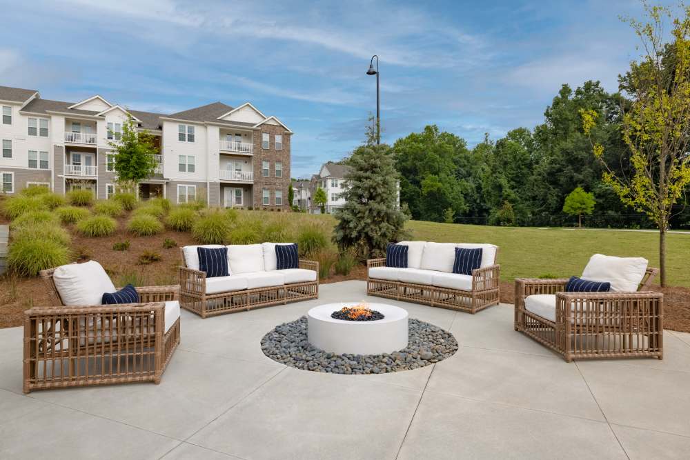 Outdoor lounge at The Archer In Acworth in Acworth, Georgia