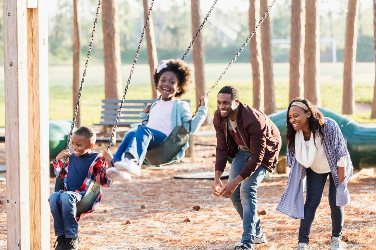 Playground at Waveland Commons in Waveland, Mississippi