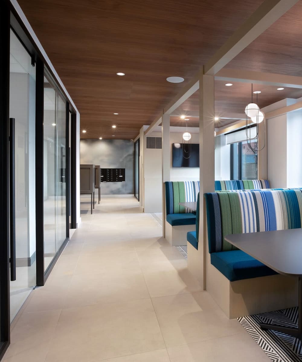 Coworking space at J Vue at The LMA in Boston, Massachusetts