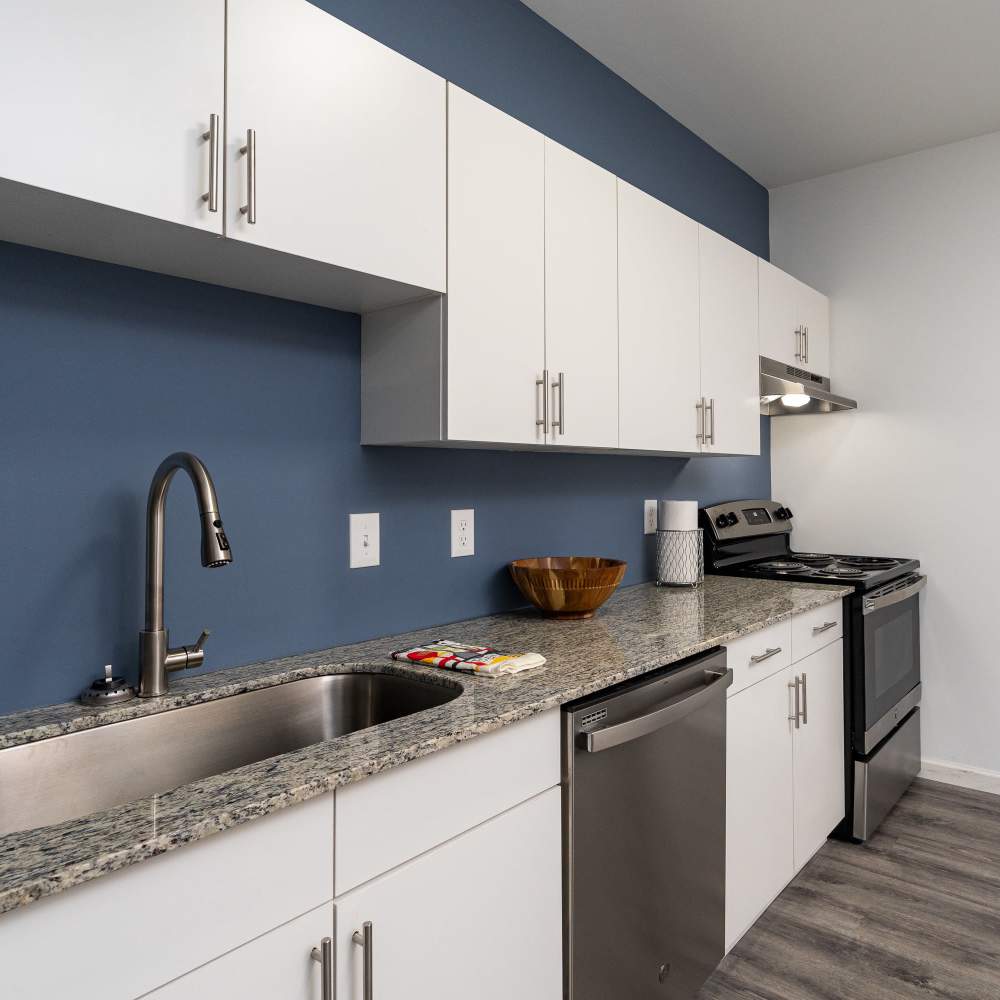 A kitchen at Park Canyon in Dalton, Georgia