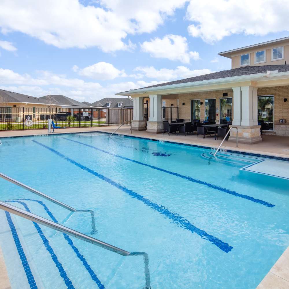 Swimming pool at Springwood at Aliana in Richmond, Texas