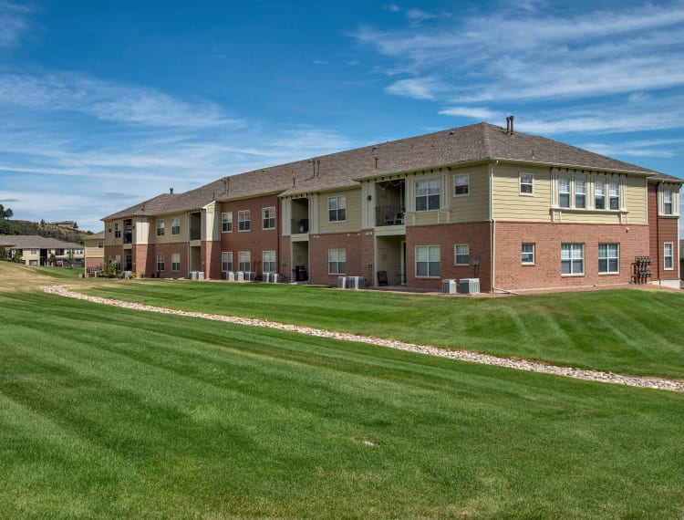 Apartment buildings at Retreat at Cheyenne Mountain Apartments in Colorado Springs