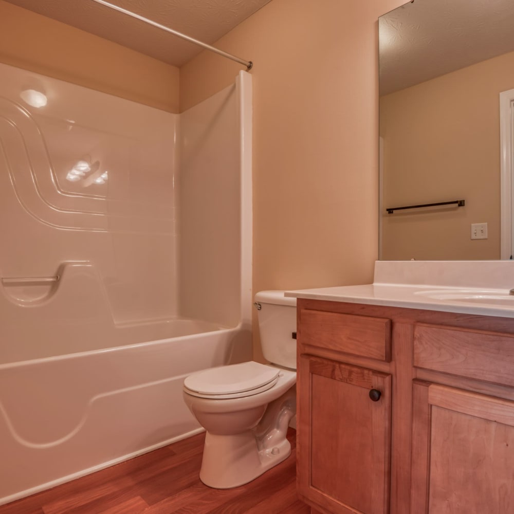 Bathroom at Chatham Commons, Cranberry Township, Pennsylvania