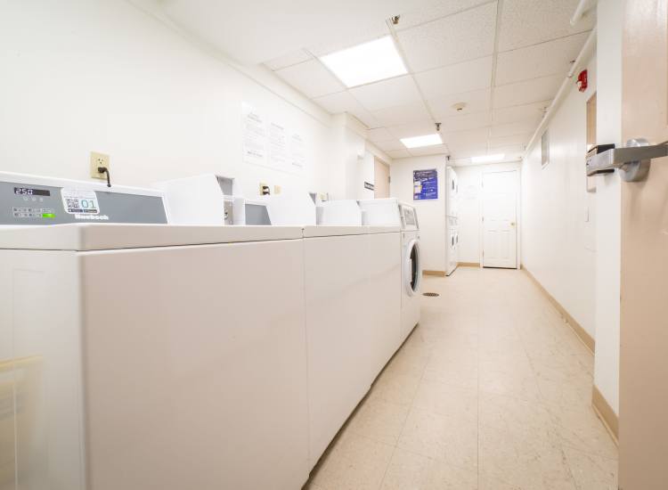 Laundry at Burbank Garden Apartments in Boston, Massachusetts