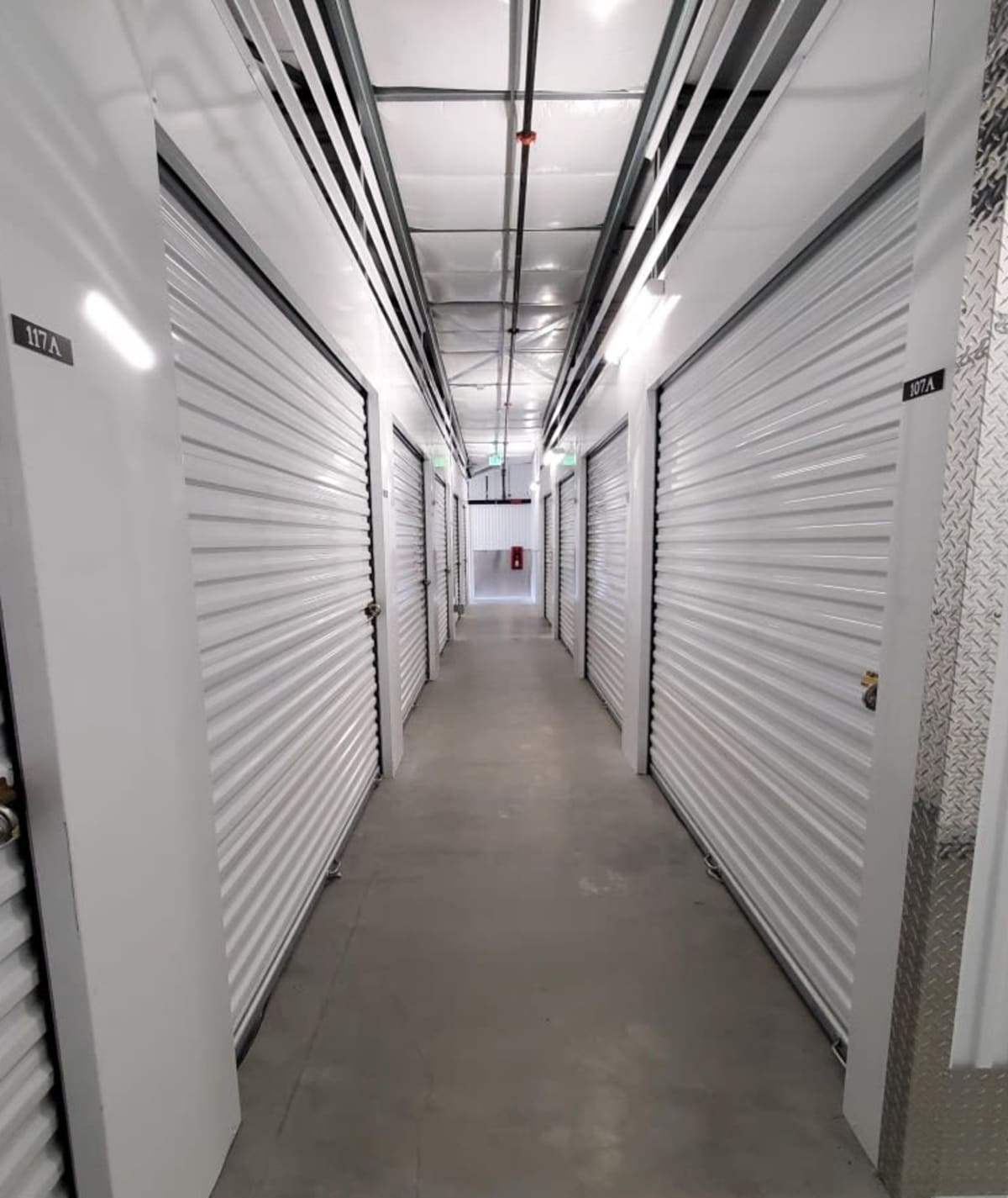 Temperature controlled units at Cascade Self Storage in Grants Pass, Oregon