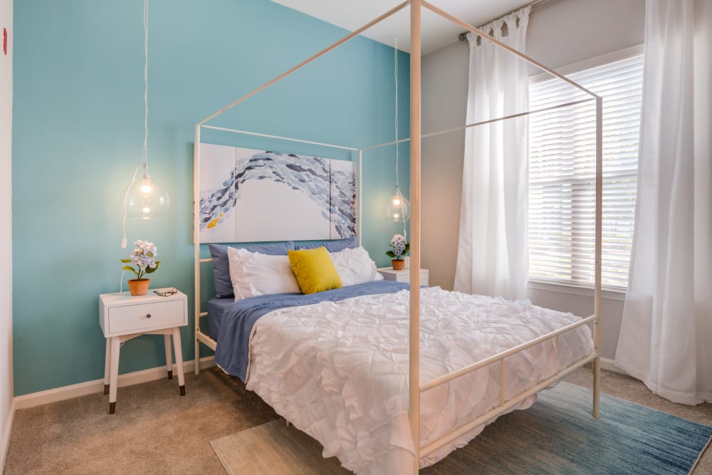 Comfortable interior of Celsius Apartments in Charlotte, North Carolina managed by Hercules Living.