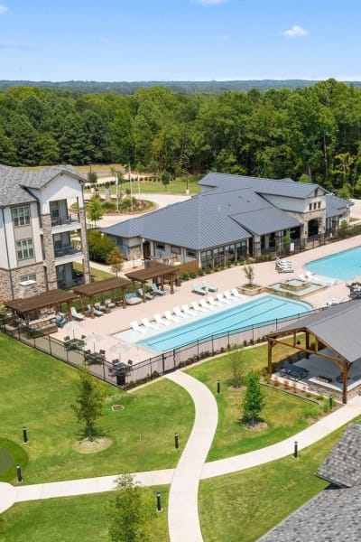 Auberge of Tyler aerial view in Tyler, Texas