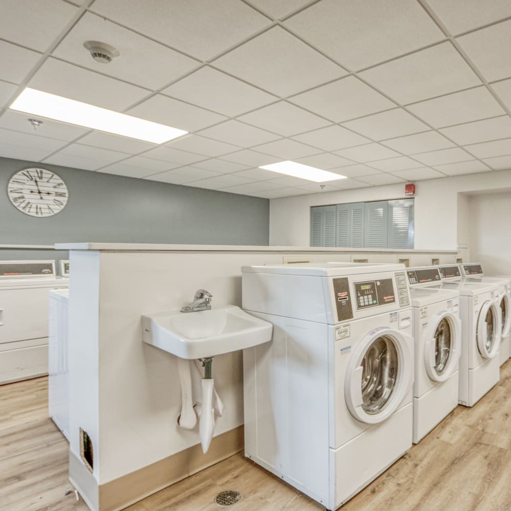 Laundry center on-site at Lakeland Place in Waterford, Michigan