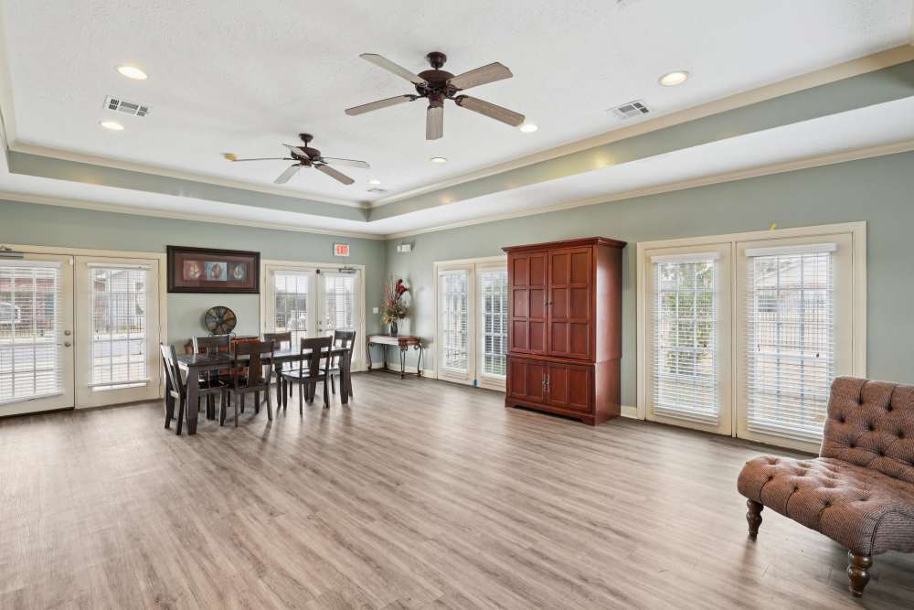 Community clubhouse at Camden Park in Canton, Mississippi