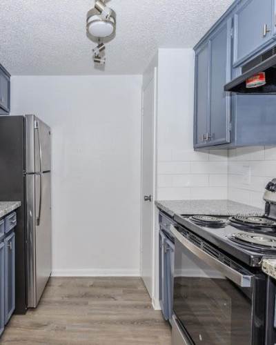 Kitchen at Bay House in Houston, Texas