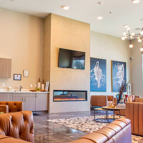 Clubhouse with lounge at Lakeview in Reno, Nevada