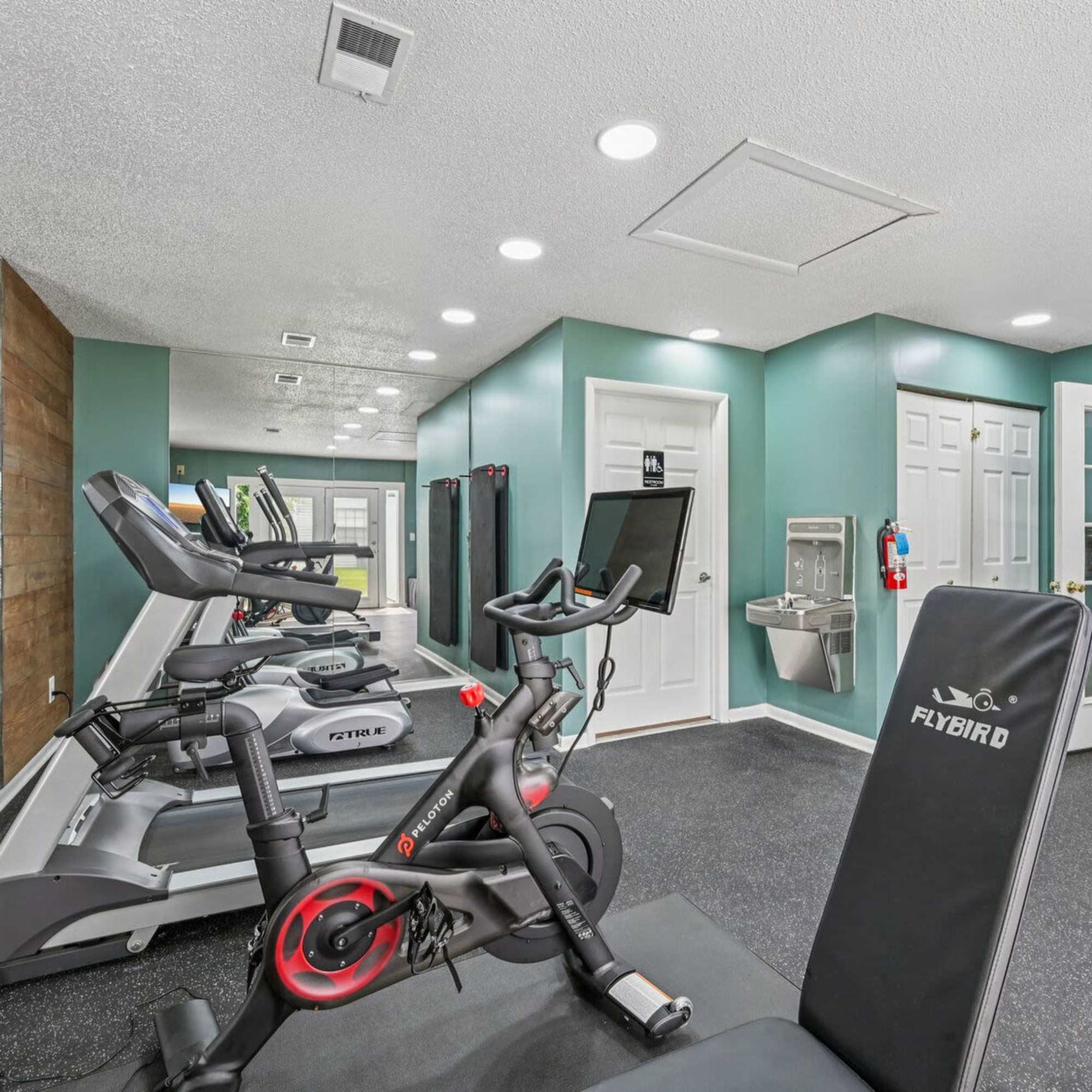 24-Hr Fitness center at French Run in Reynoldsburg,Ohio