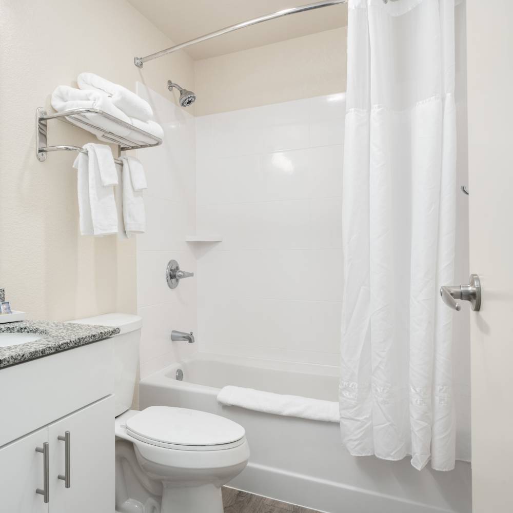 Bathroom at WaterWalk Minneapolis - Plymouth in Plymouth, Minnesota