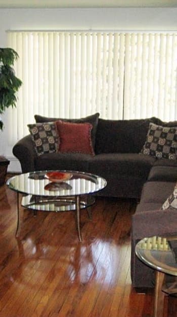 Ann Arbor Woods Apartments offers beautiful living room in Ann Arbor, Michigan