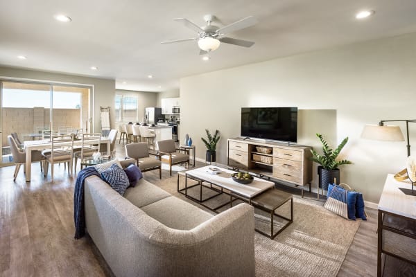 Spacious Living Room at Las Casas at Windrose in Litchfield Park, Arizona