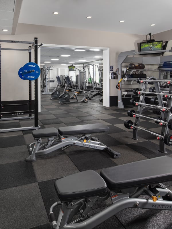 Fitness Center at Homecoming at Terra Vista in Rancho Cucamonga, California