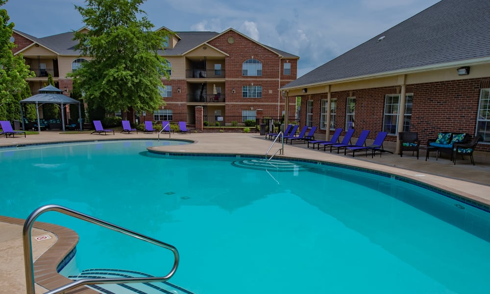 Pool at Lexington Park Apartment Homes in North Little Rock, Arkansas