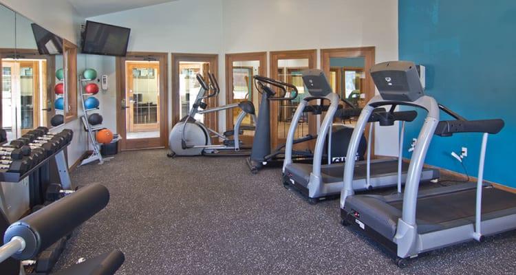 Fitness Center at The Summit at Ridgewood in Fort Wayne, Indiana