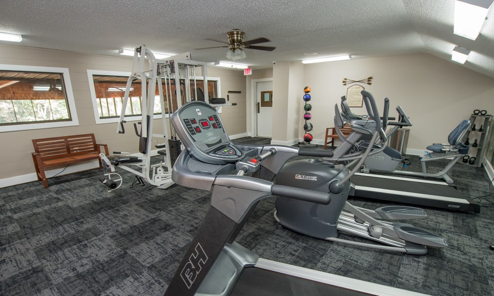 Gym at Sunchase Ridgeland Apartments in Ridgeland, Mississippi