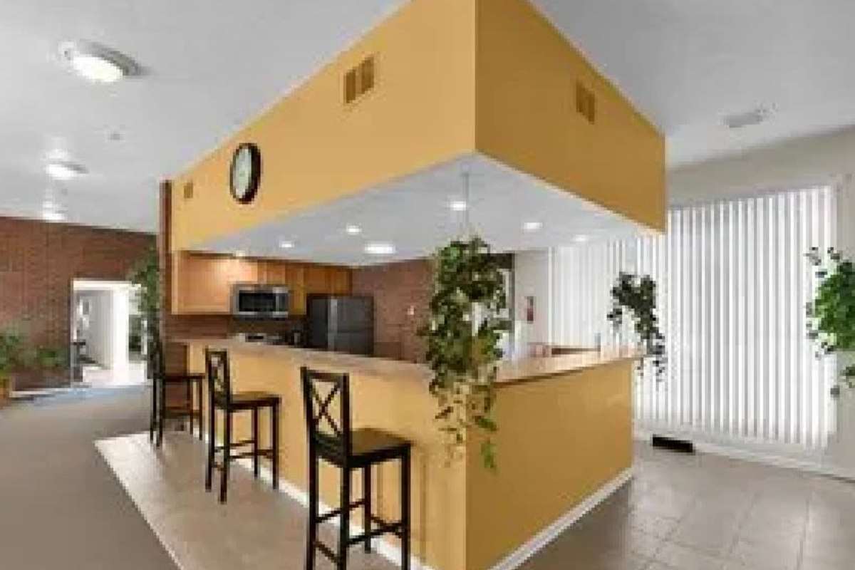 Clubhouse kitchen at Greentree in Indianapolis, Indiana