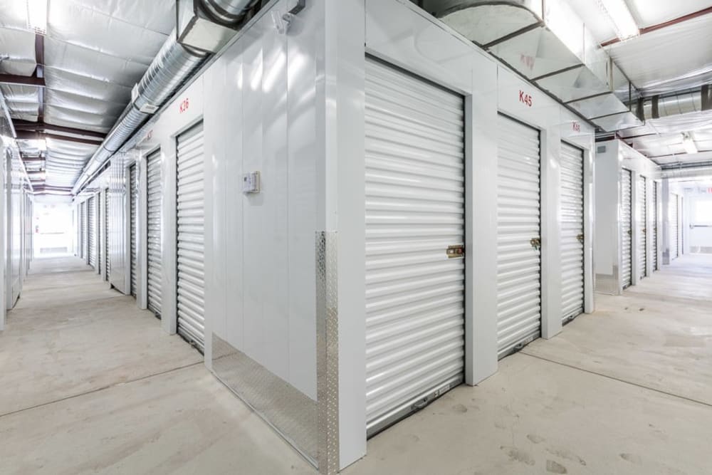 Indoor units at Cabezon Storage in Rio Rancho, New Mexico.
