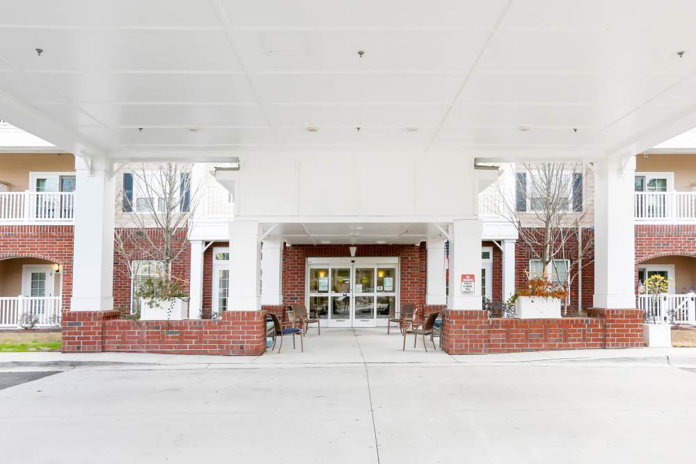 Front entrance at Harmony at Wescott in Summerville, South Carolina