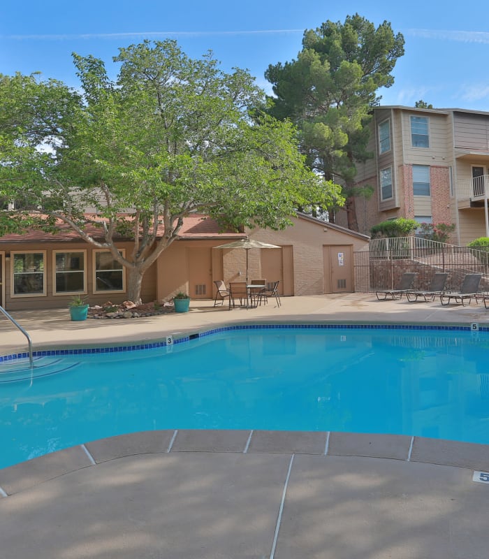 Pool to Mountain Village in El Paso, Texas