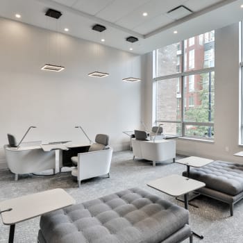 Conference room at Metropolitan Towers in Vancouver, British Columbia