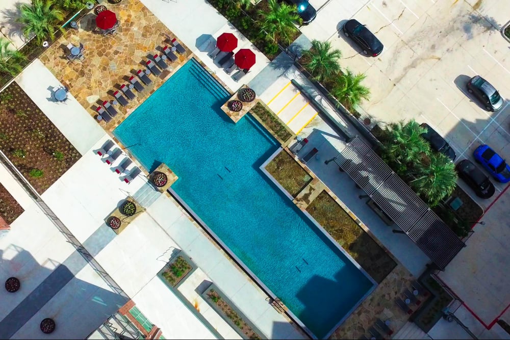 Birds-eye view at Anatole at the Pines in Conroe, Texas