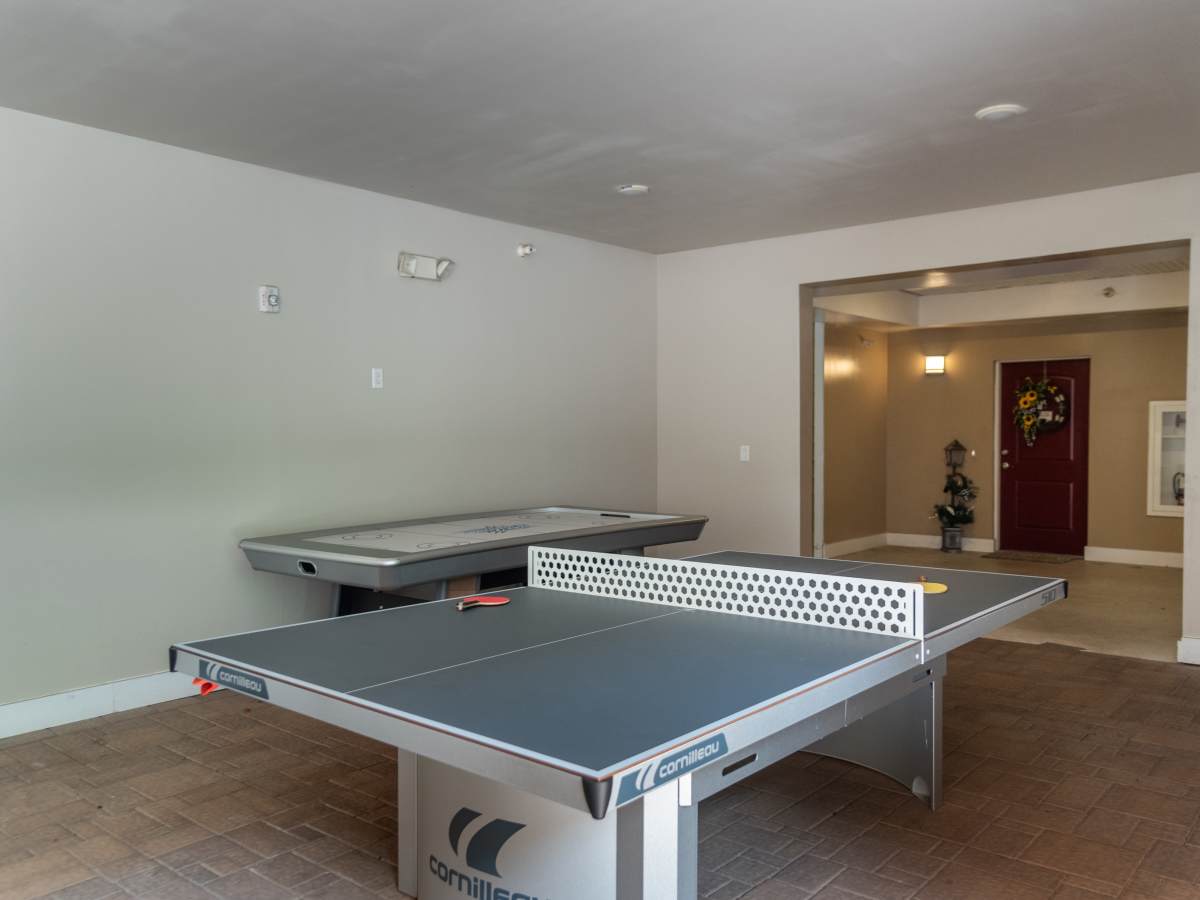 Modern Ping-Pong Tables at Red Knot at Edinburgh in Chesapeake, Virginia.