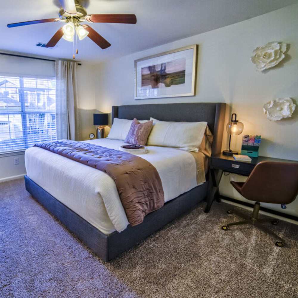 Bedroom at Avonlea Towne Lake in Woodstock, Georgia